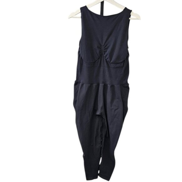 SKIMS Contour Lounge Onesie Catsuit, Ash, Scrunch, Low Back , Stretch Size 4X-5X - Picture 1 of 8